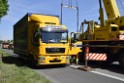 LKW in Boeschung A 3 Rich Frankfurt Hoehe Roesrath Lohmar P211